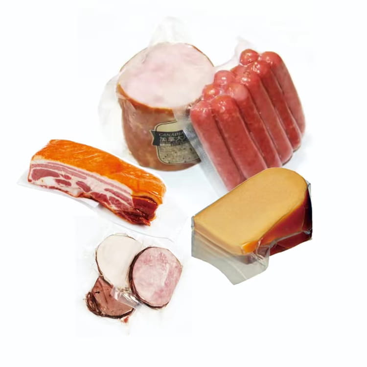 Utskrift Non-forming EVOH Vacuum Food Sealer Bag Transparent Thermoforming Film
