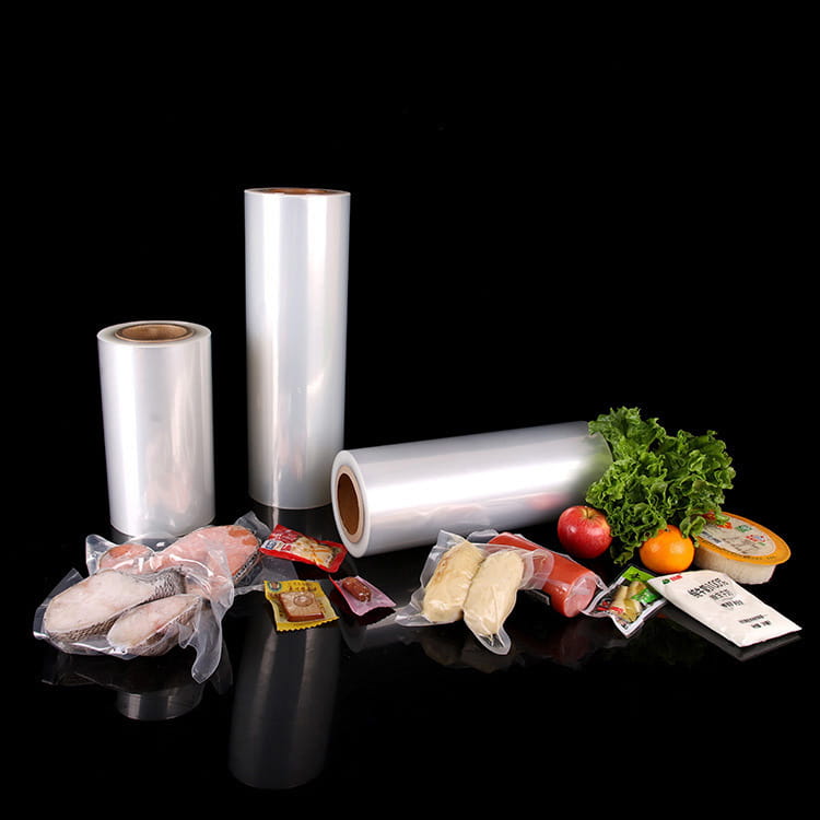 Högtransparent flerskikts co-extruderad högbarriär fryst plastfilm